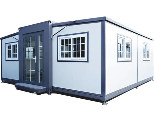 Portable Prefabricated Tiny Home  Mobile Foldable and expandable  Prefab House for Hotel, Booth, Office, Guard House warehouse etc