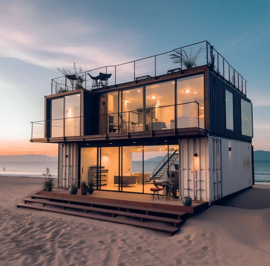 Luxury Portable 4-Room Shipping Containers with Furniture